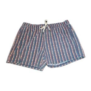 Fair Harbor Bungalow 16" Swim Trunks Drawstring Mens Size 3XL Aztec Stretchy